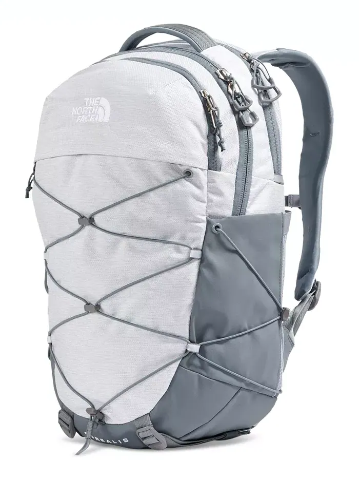 Рюкзак женский The North Face Borealis полиэстер — изображение 7 из 22, белый металлик/серый