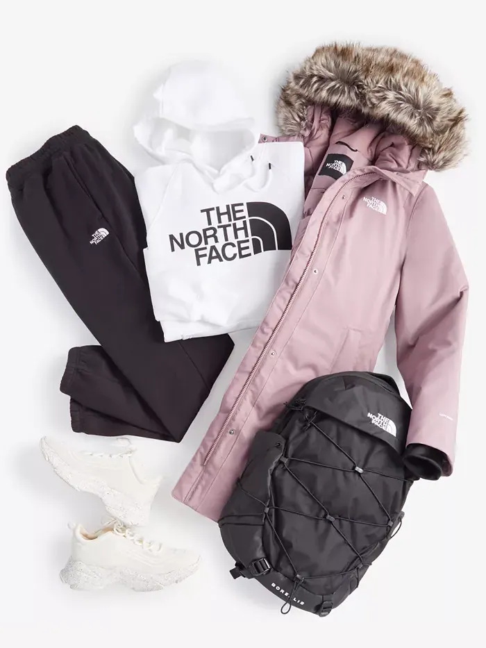 Рюкзак женский The North Face Borealis полиэстер — изображение 21 из 21, черный/белый