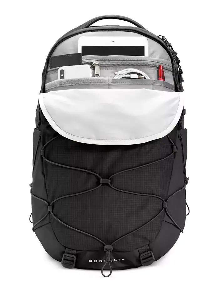Рюкзак женский The North Face Borealis полиэстер — изображение 7 из 21, черный/белый