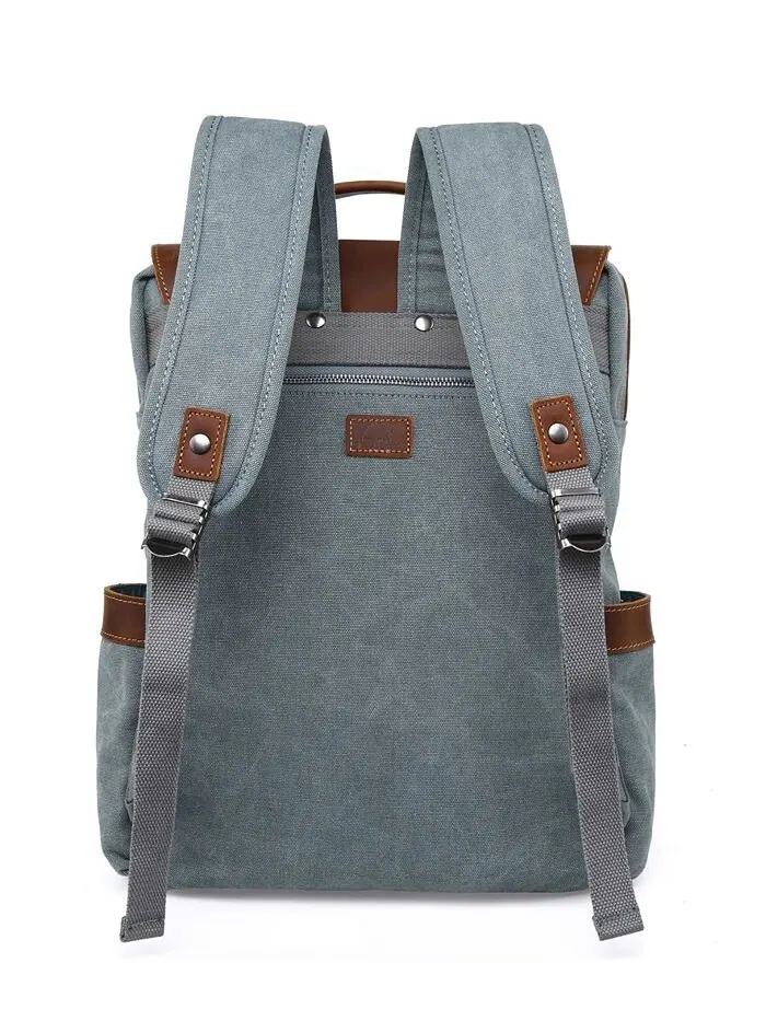 Холщовый рюкзак Valley Hill TSD BRAND — изображение 4 из 10, бирюзовый