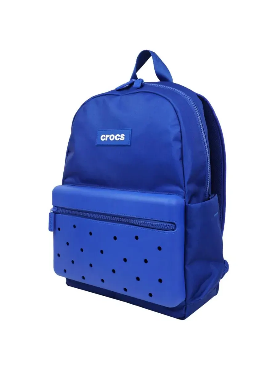 Рюкзак с молдингом и передним карманом Crocs — изображение 2 из 9, синий