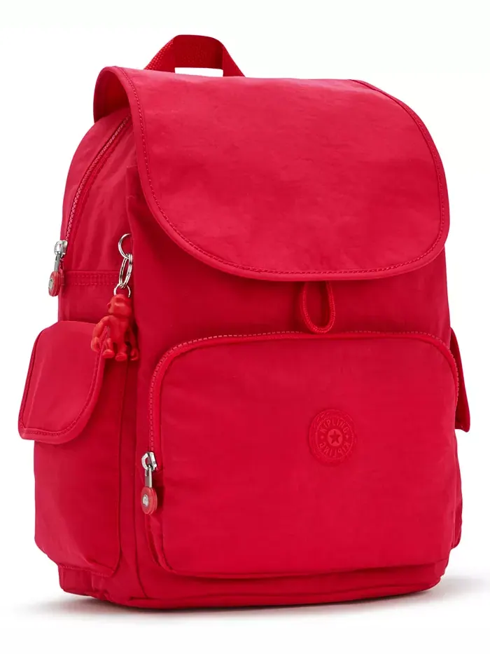 Рюкзак женский Kipling нейлон — изображение 2 из 6, красный