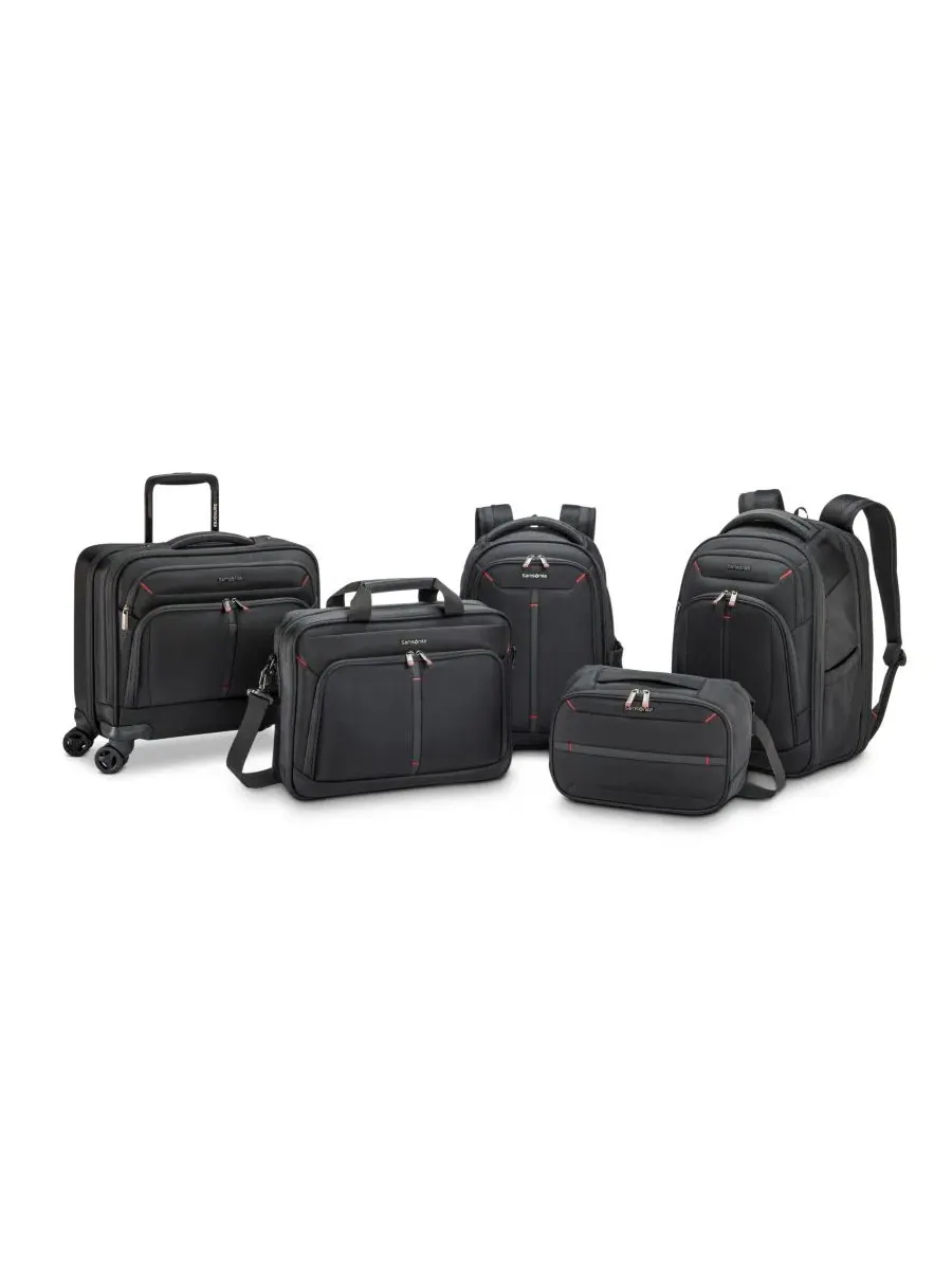 Рюкзак унисекс Samsonite Xenon Slim полиэстер — изображение 5 из 6, черный