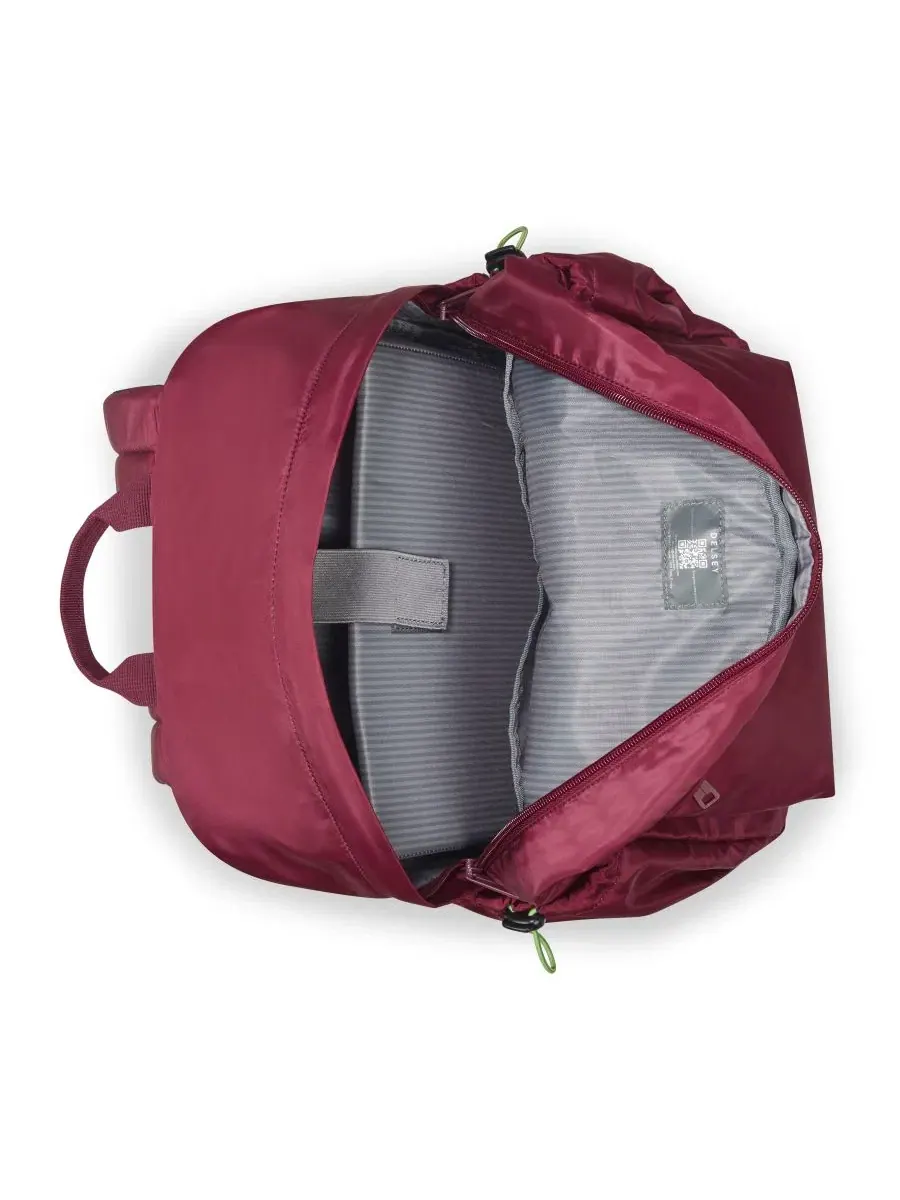 Рюкзак для ноутбука Jenny 17.75" Delsey Paris — изображение 5 из 9, красный