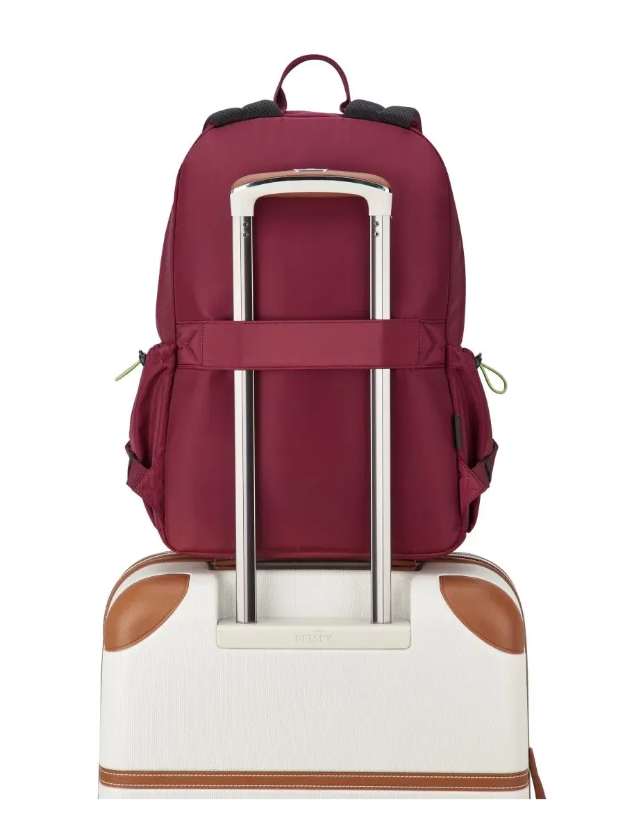 Рюкзак для ноутбука Jenny 17.75" Delsey Paris — изображение 7 из 9, красный