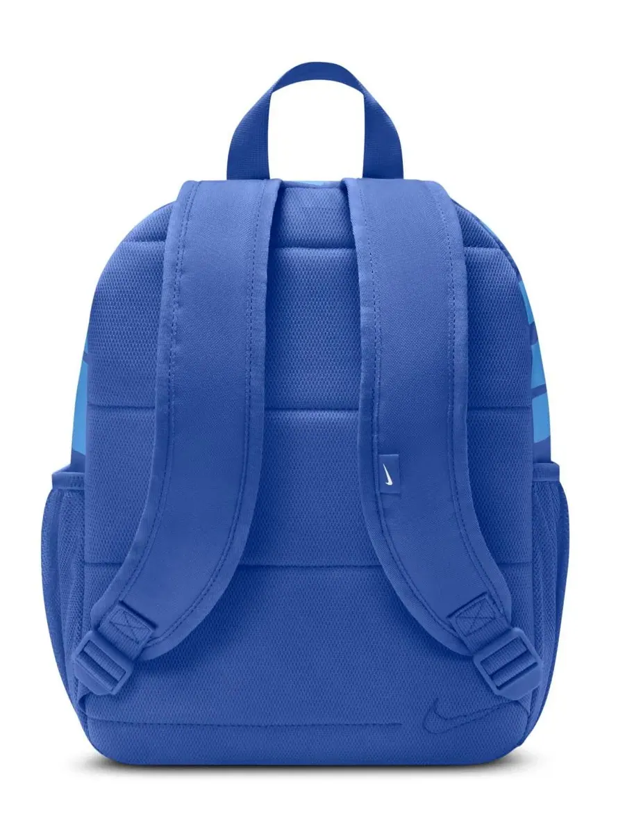 Детский мини-рюкзак с двумя отделениями JDI Mini Backpack Nike — изображение 4 из 8, синий/белый