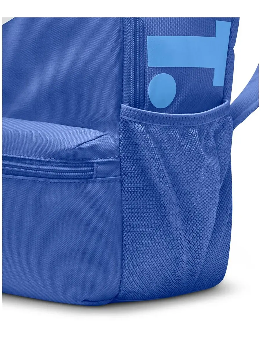 Детский мини-рюкзак с двумя отделениями JDI Mini Backpack Nike — изображение 5 из 8, синий/белый