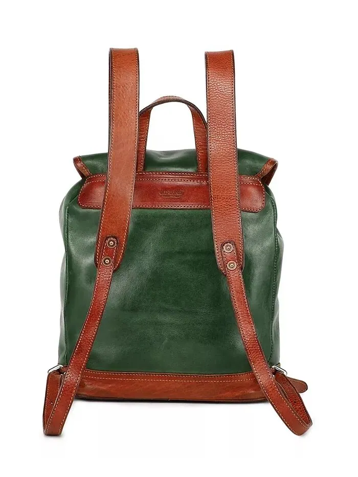Рюкзак женский Old Trend натуральная кожа — изображение 3 из 9, красный