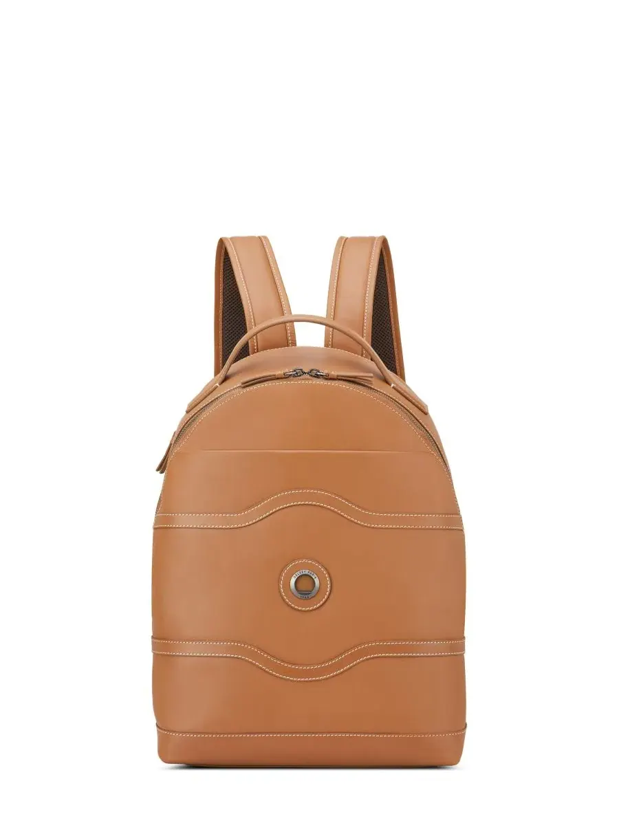 Рюкзак унисекс Delsey Paris Chatelet 31 натуральная кожа — коричневый