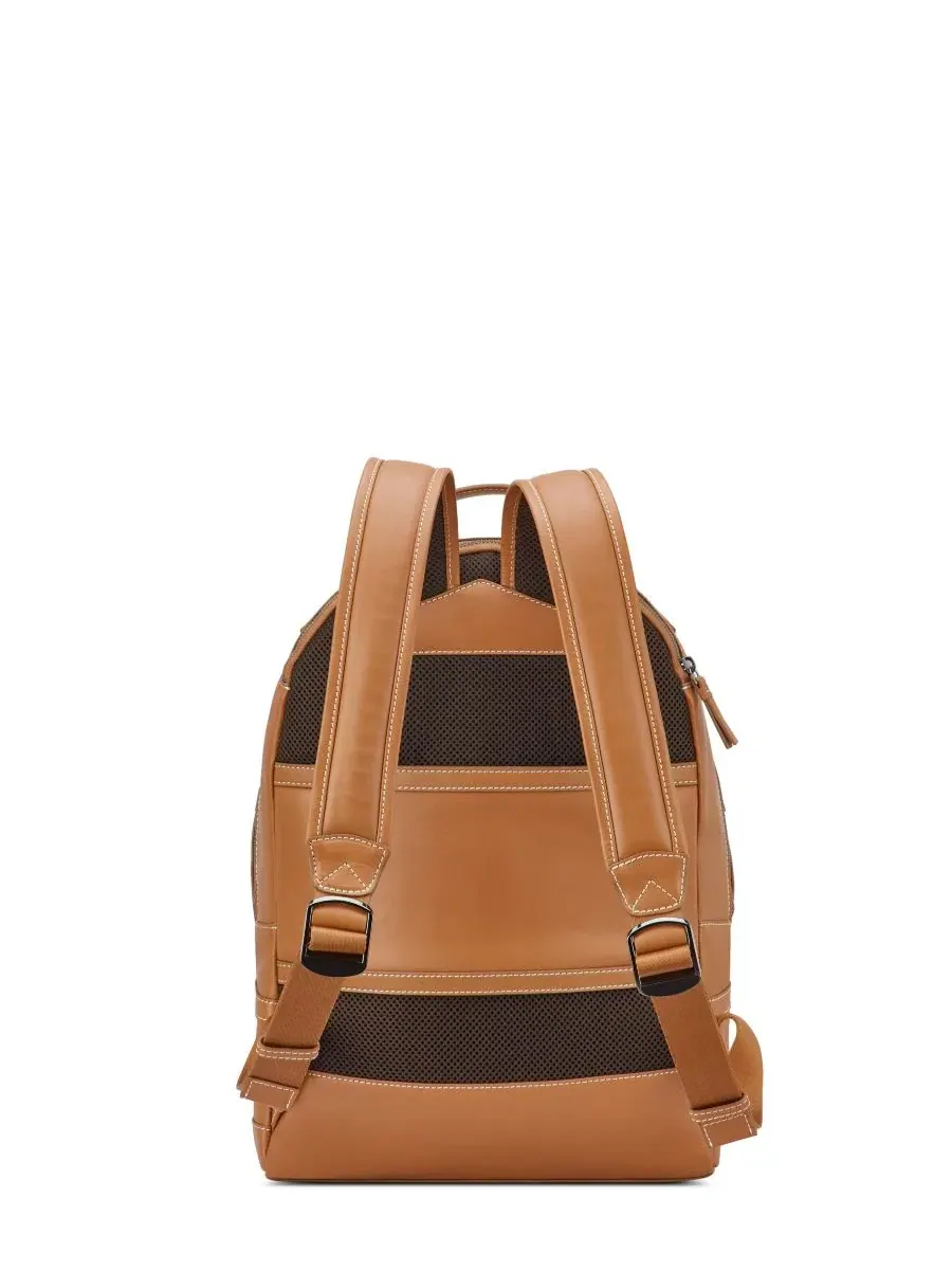 Рюкзак унисекс Delsey Paris Chatelet 31 натуральная кожа — изображение 7 из 7, коричневый