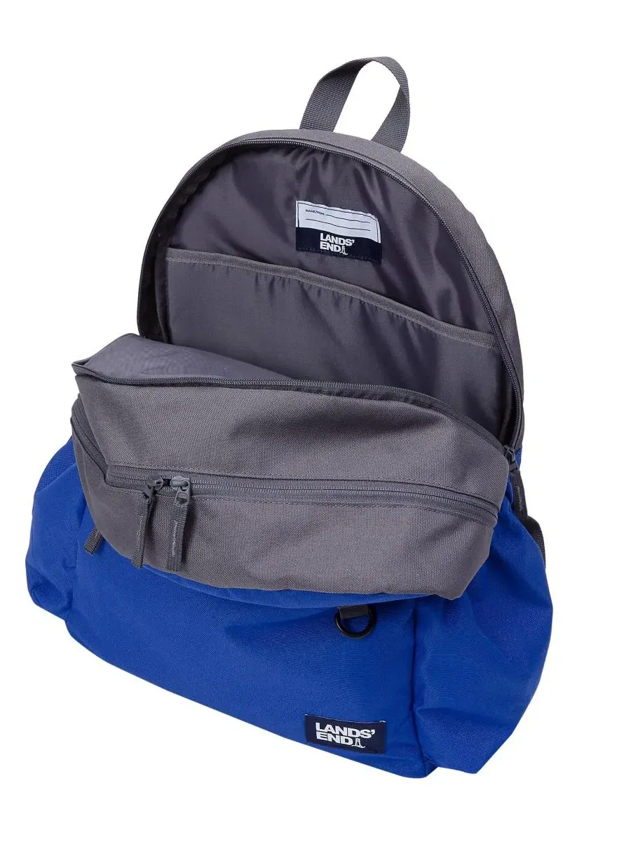 Детский рюкзак Techpack Medium Lands' End — изображение 4 из 4, синий