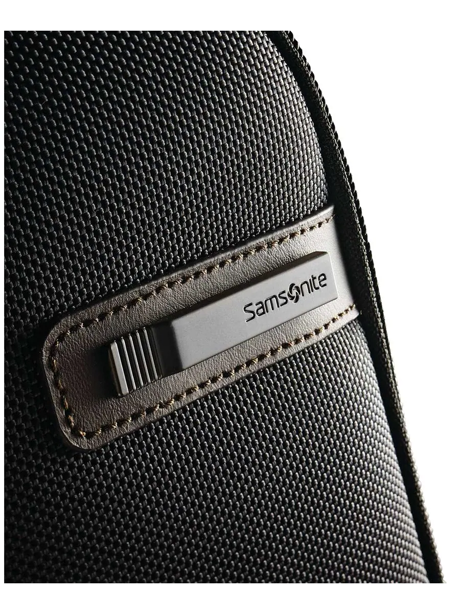 Рюкзак мужской Samsonite Kombi натуральная кожа — изображение 6 из 10, черный/коричневый