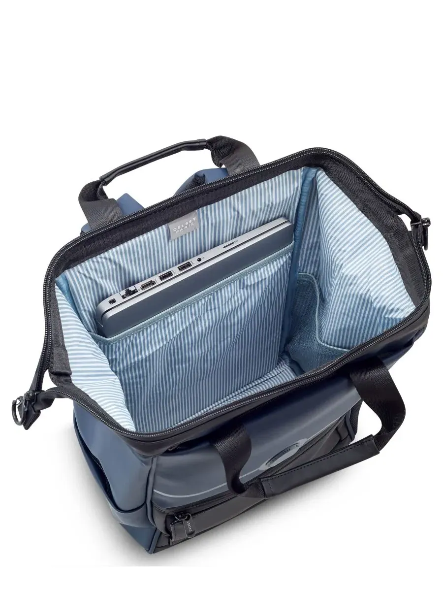 Рюкзак Turenne Soft Widemouth Delsey Paris — изображение 5 из 6, синий