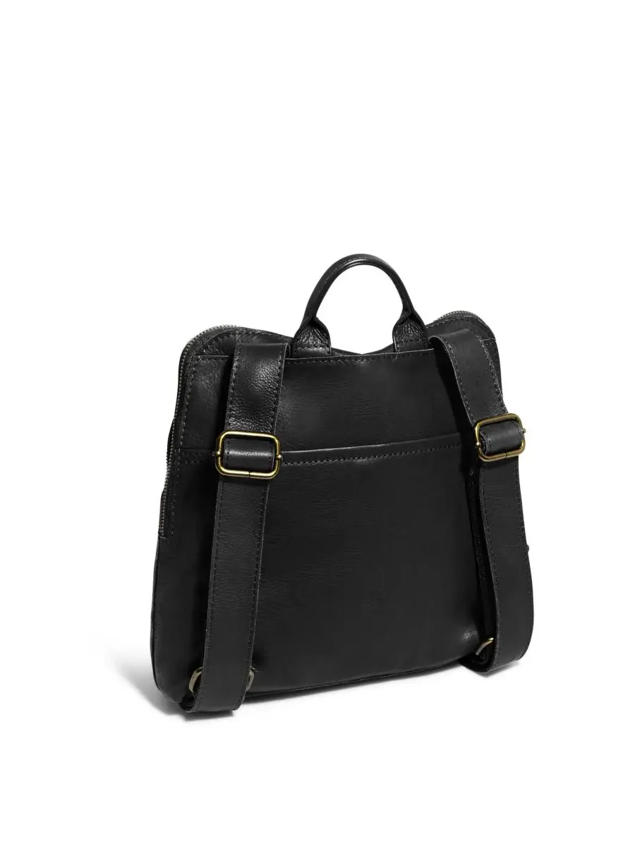 Рюкзак Кливленда среднего размера American Leather Co. — изображение 2 из 4, черный