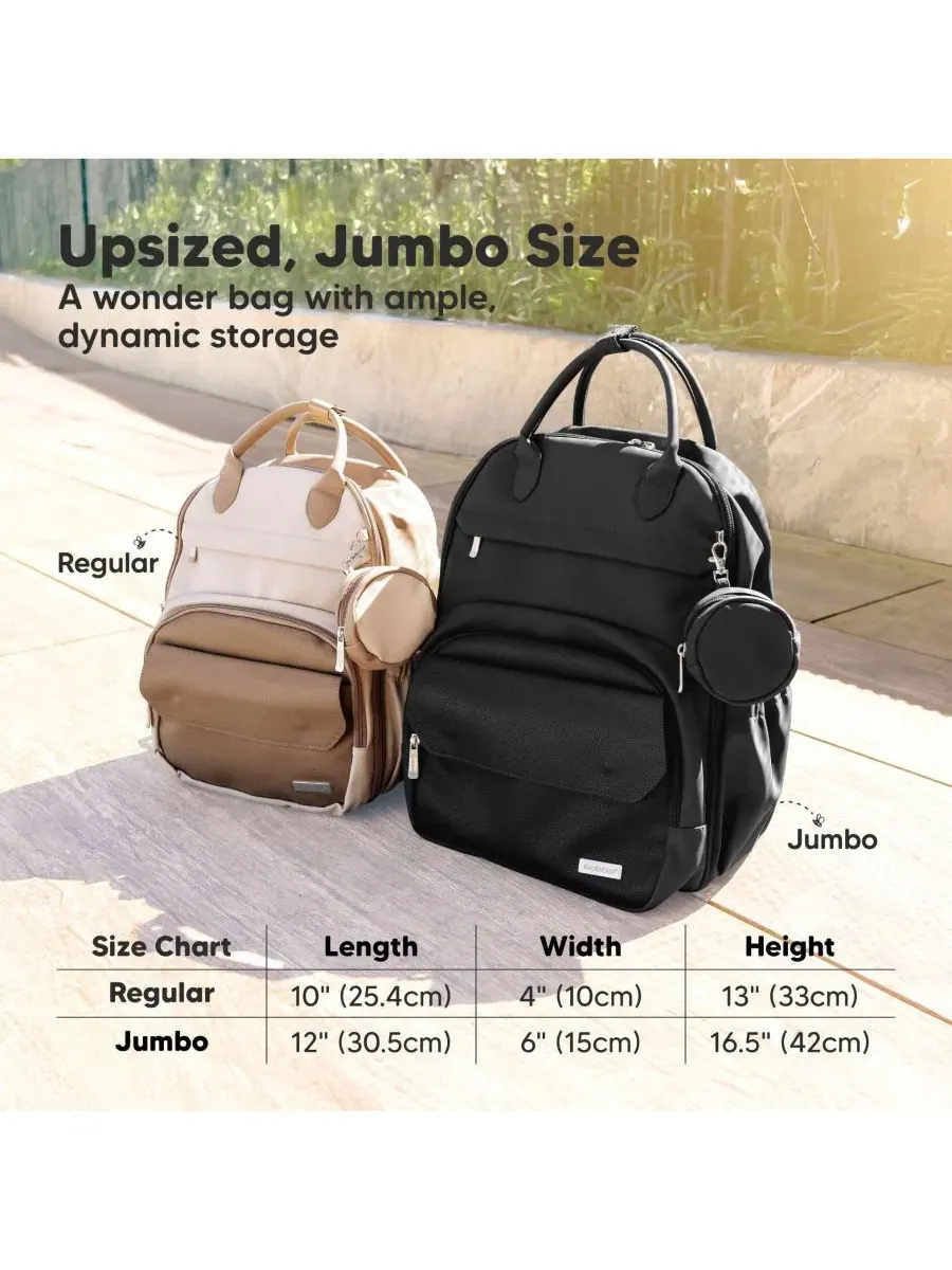 Рюкзак-сумка для подгузников Play Diaper Bag Backpack с портативным пеленальным ковриком, сумка для — изображение 2 из 9