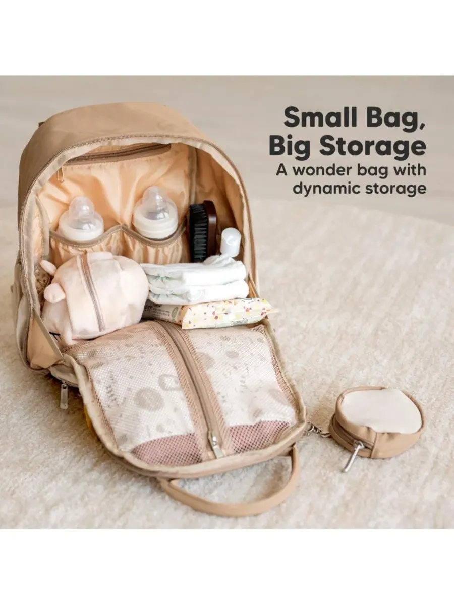 Рюкзак-сумка для подгузников Play Diaper Bag Backpack с портативным пеленальным ковриком, сумка для — изображение 2 из 9