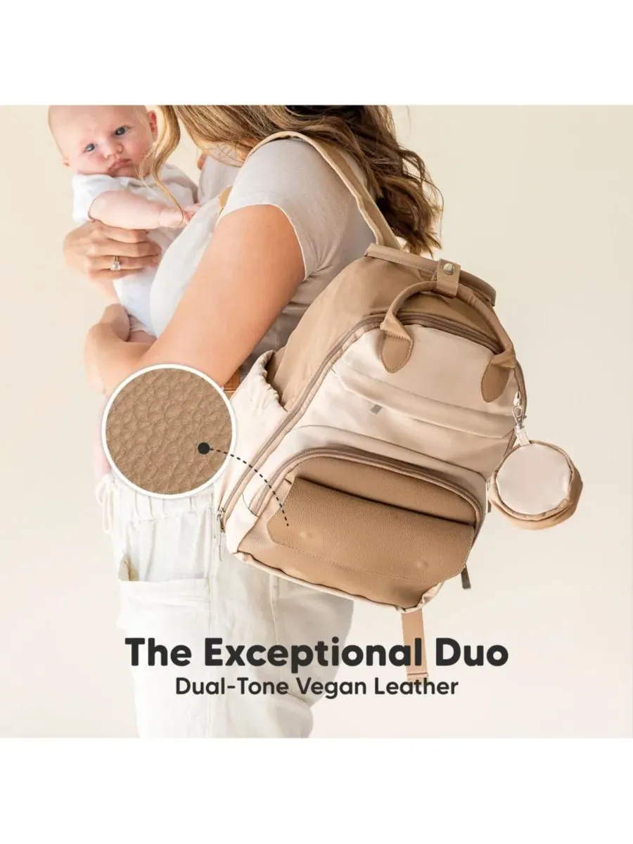 Рюкзак-сумка для подгузников Play Diaper Bag Backpack с портативным пеленальным ковриком, сумка для — изображение 5 из 9