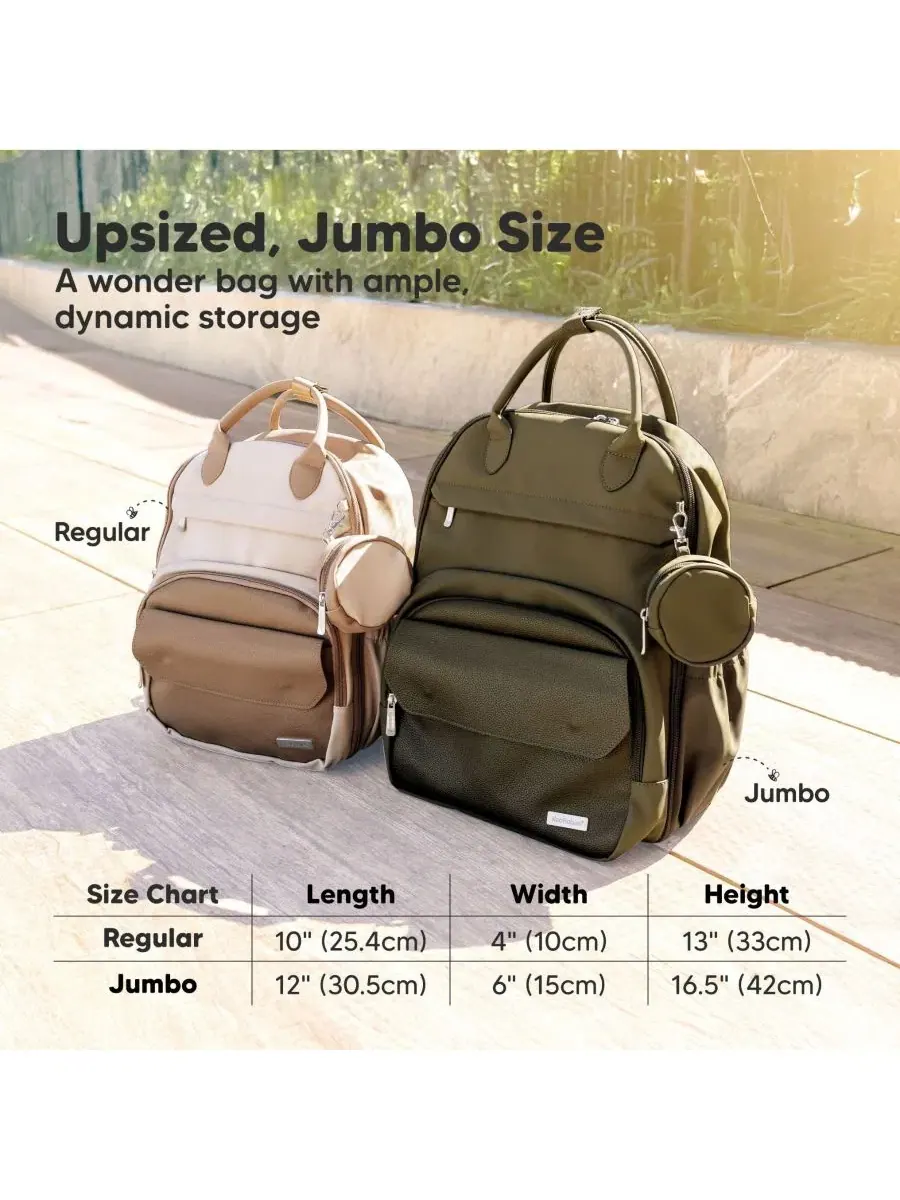 Рюкзак-сумка для подгузников Play Diaper Bag Backpack с портативным пеленальным ковриком, сумка для — изображение 2 из 9