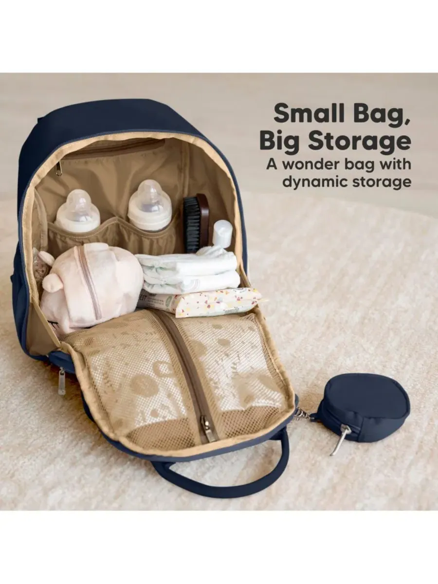 Рюкзак-сумка для подгузников Play Diaper Bag Backpack с портативным пеленальным ковриком, сумка для — изображение 2 из 9