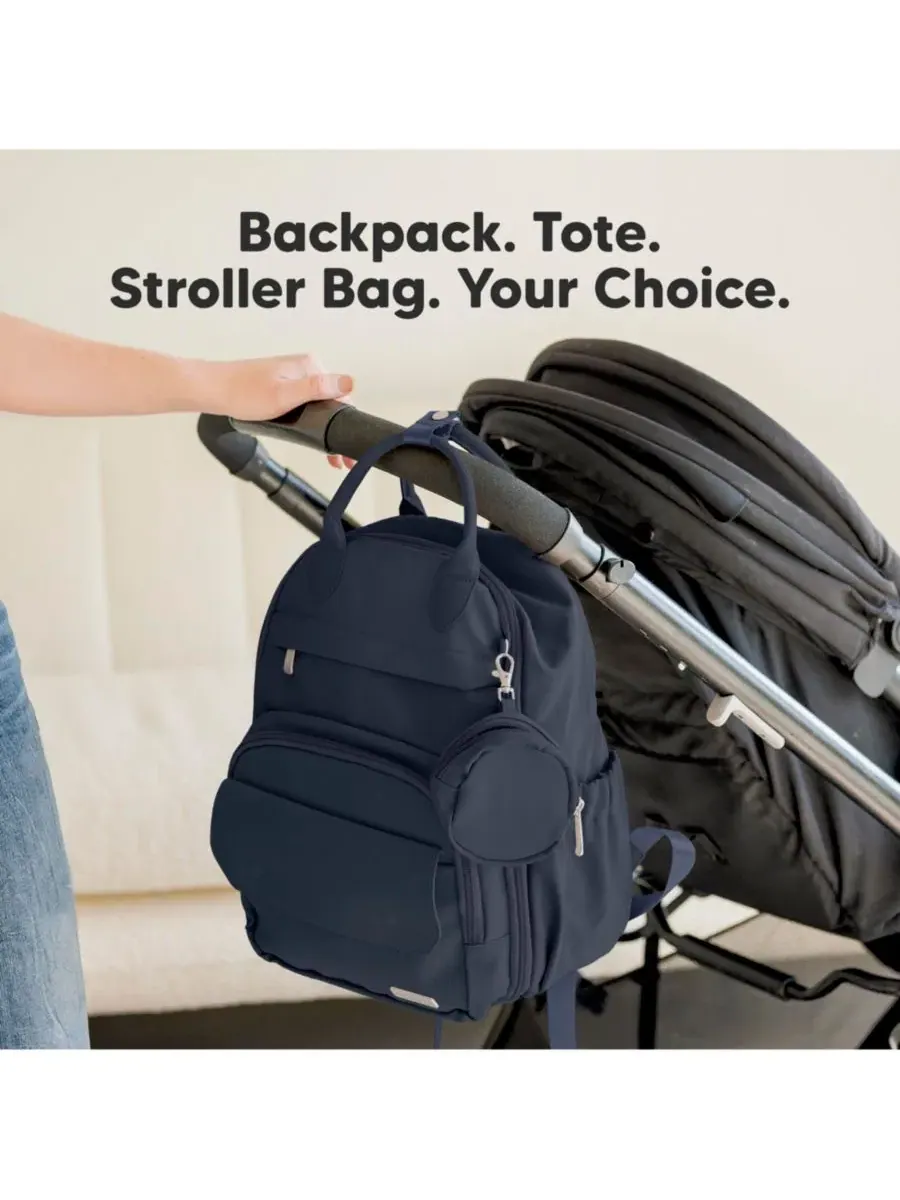 Рюкзак-сумка для подгузников Play Diaper Bag Backpack с портативным пеленальным ковриком, сумка для — изображение 7 из 9