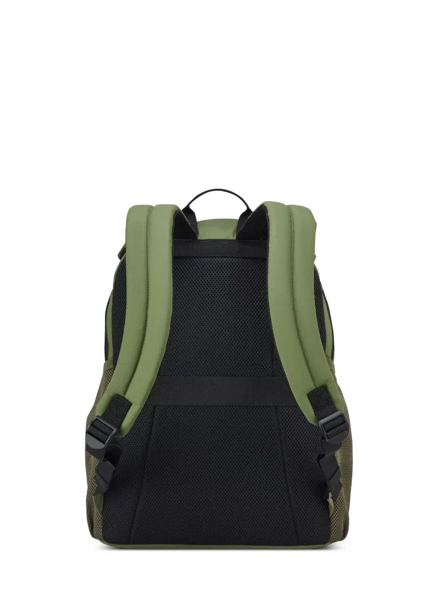 Рюкзак с отделением для ноутбука до 15.6" Bedford Delsey Paris — изображение 7 из 10, оливковый зеленый