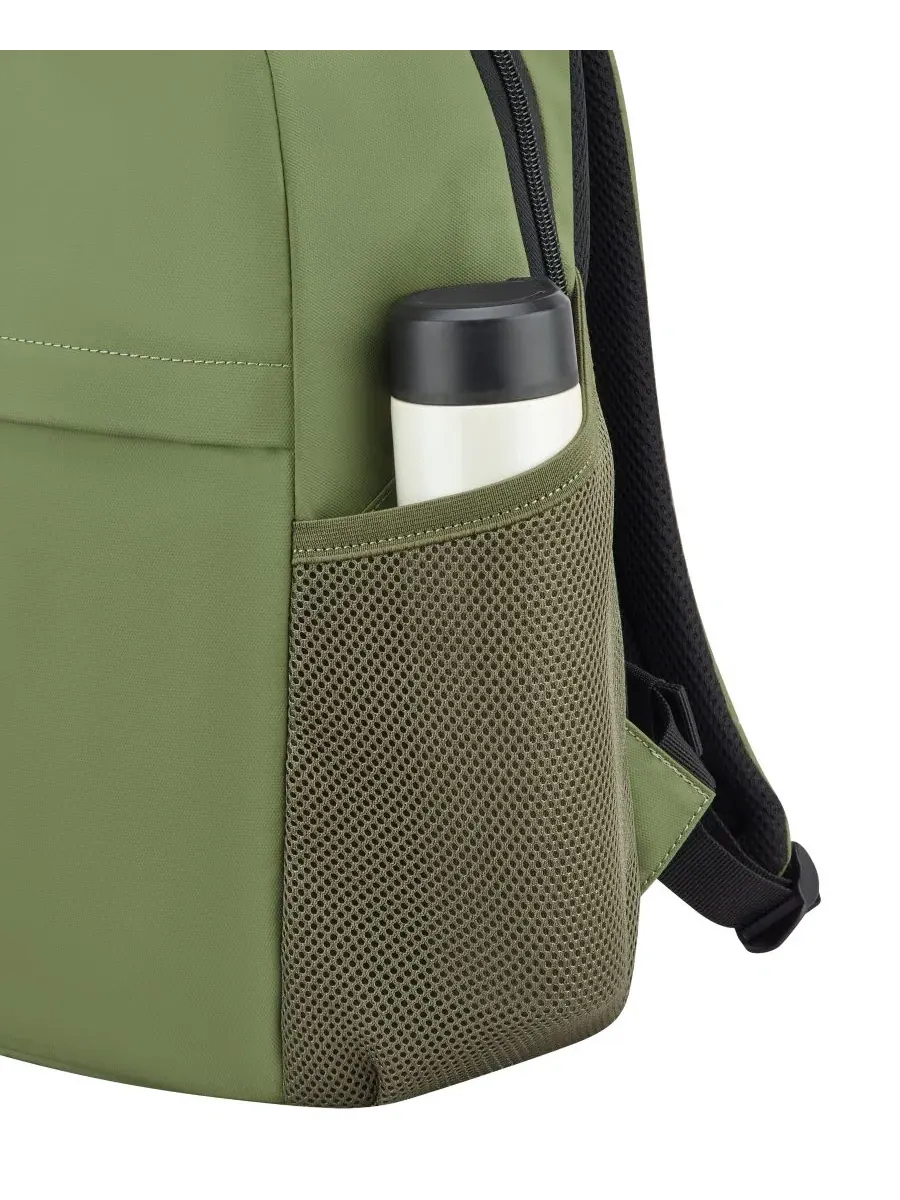 Рюкзак с отделением для ноутбука до 15.6" Bedford Delsey Paris — изображение 9 из 10, оливковый зеленый