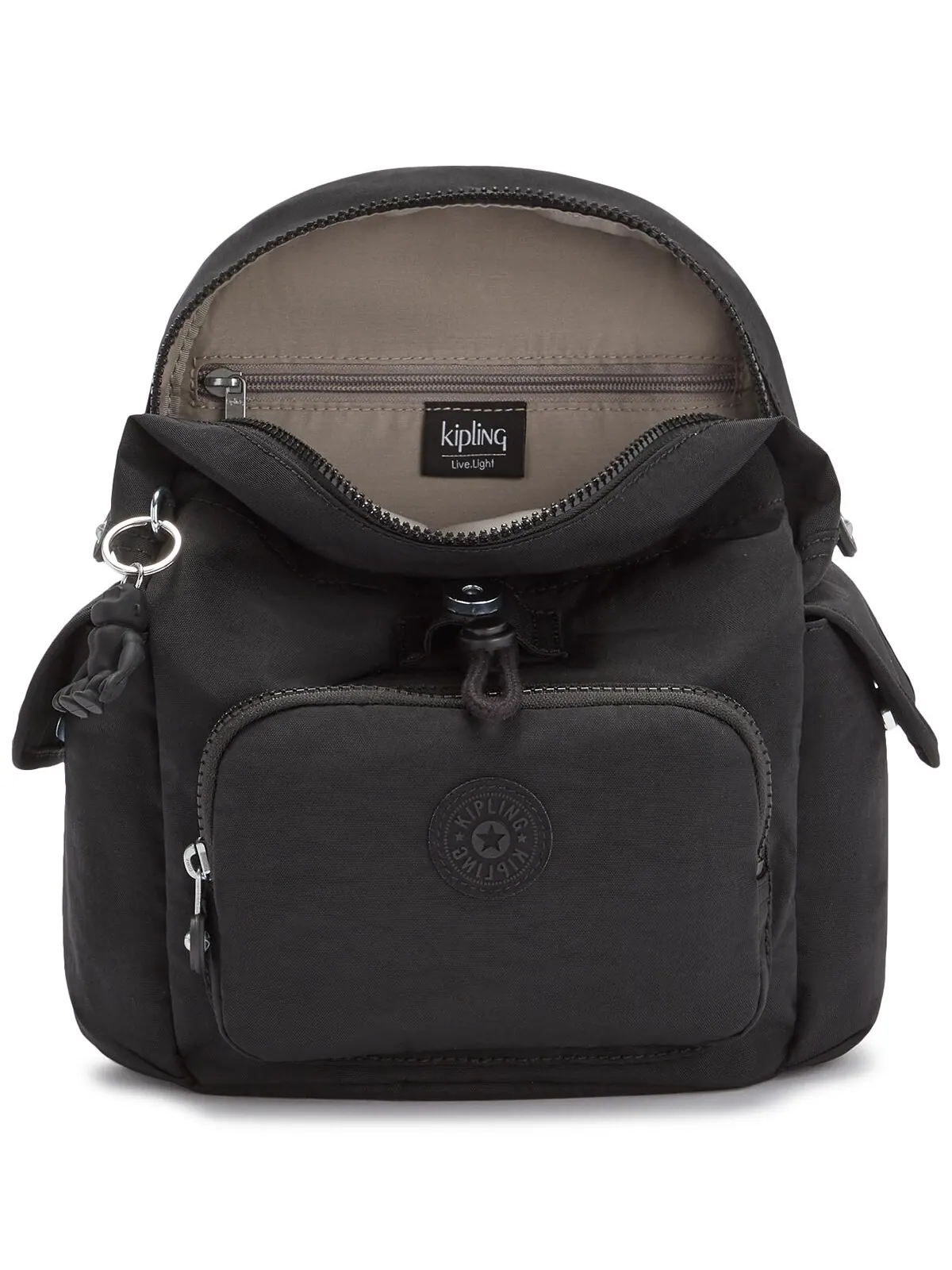 Рюкзак женский Kipling — изображение 2 из 6, черный черный