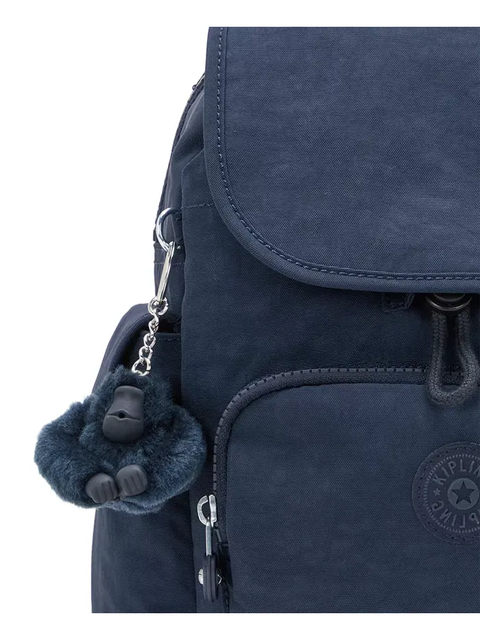 Рюкзак женский Kipling нейлон — изображение 6 из 14, синий