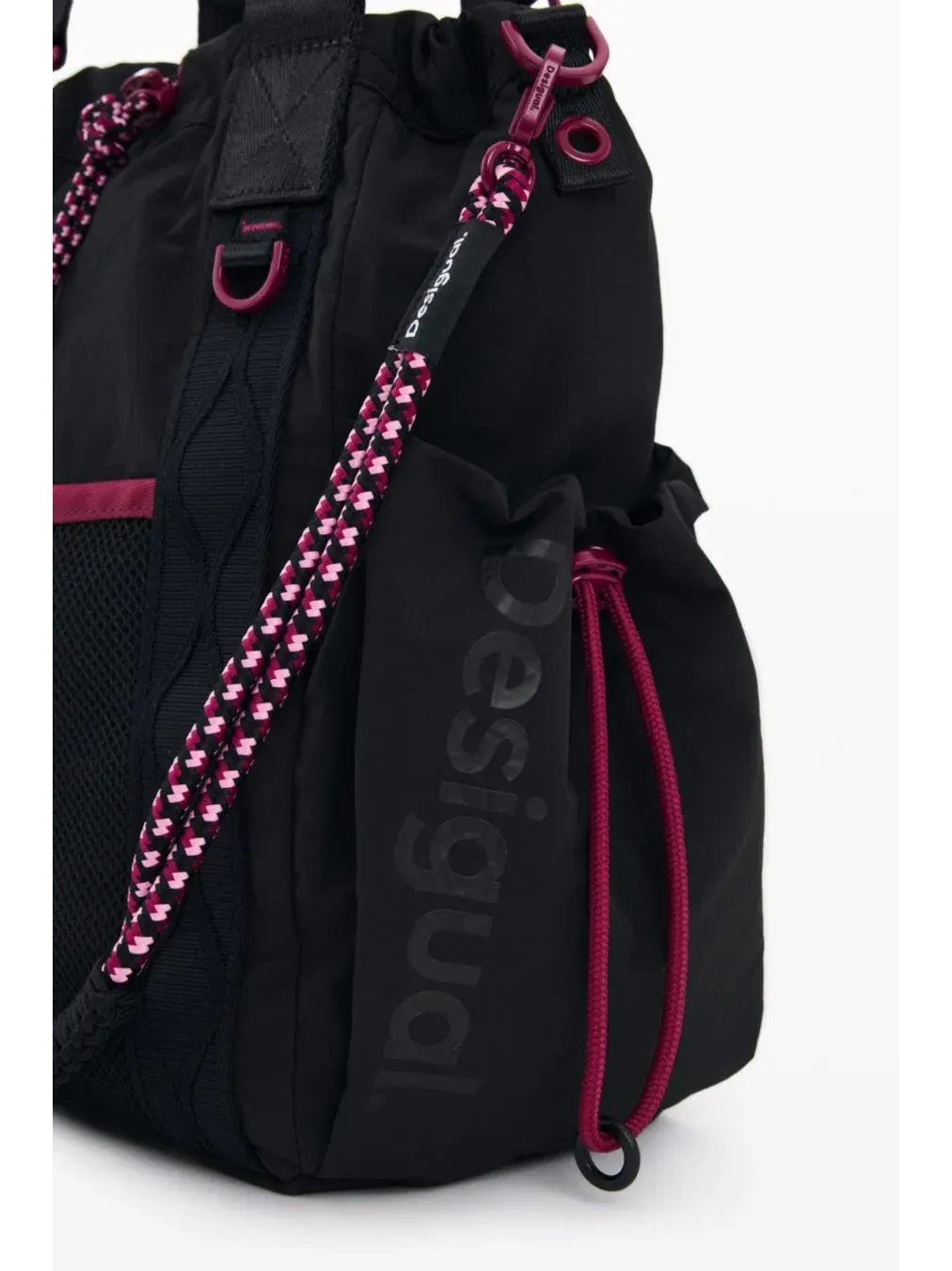 Рюкзак женский Desigual полиэстер — изображение 4 из 6, черный