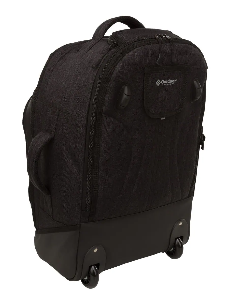 Рюкзак на колесах Voyager Outdoor Products — изображение 4 из 10, серый