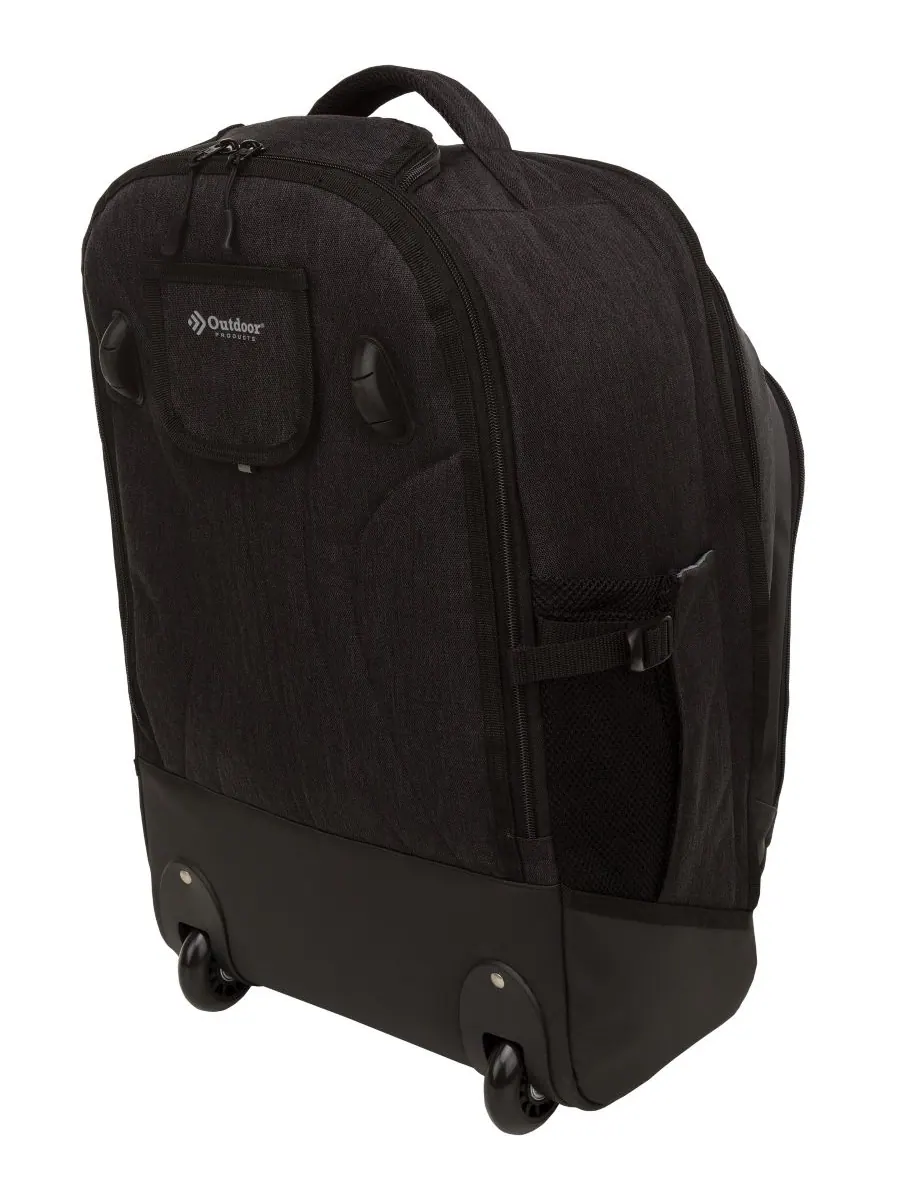 Рюкзак на колесах Voyager Outdoor Products — изображение 6 из 10, серый