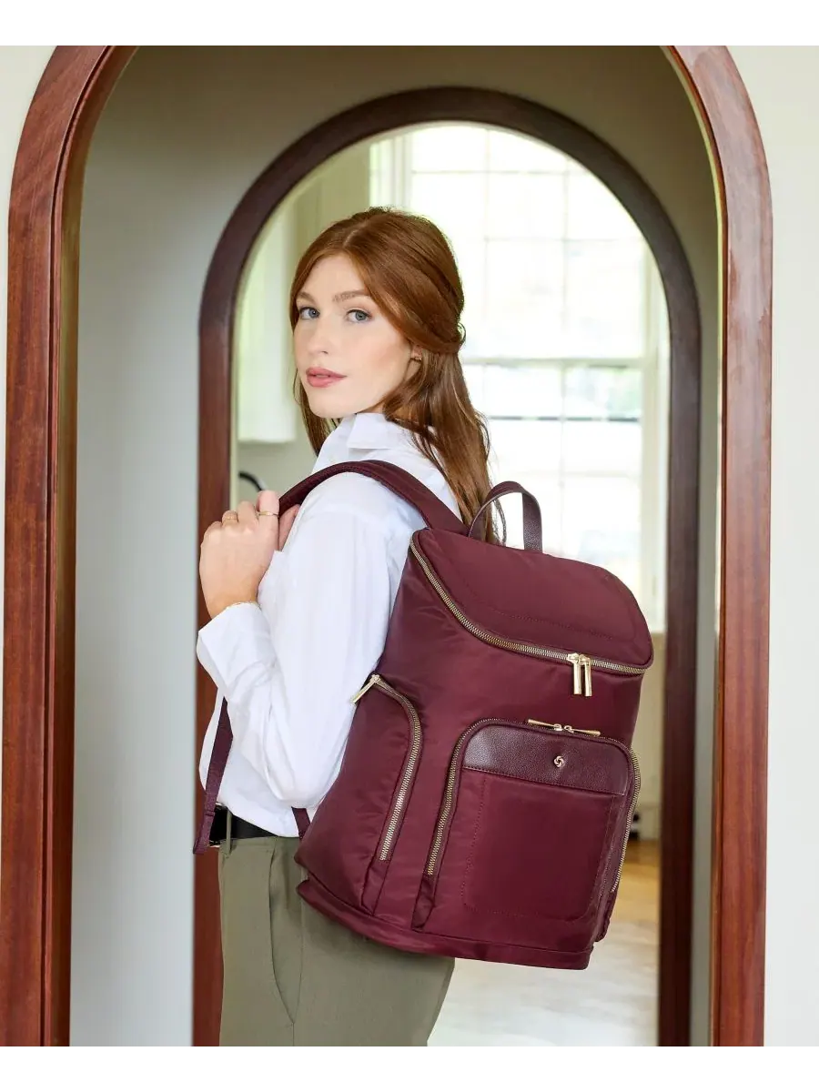 Рюкзак унисекс Samsonite Mobile Solution Deluxe 43 полиэстер — изображение 14 из 15, фиолетовый