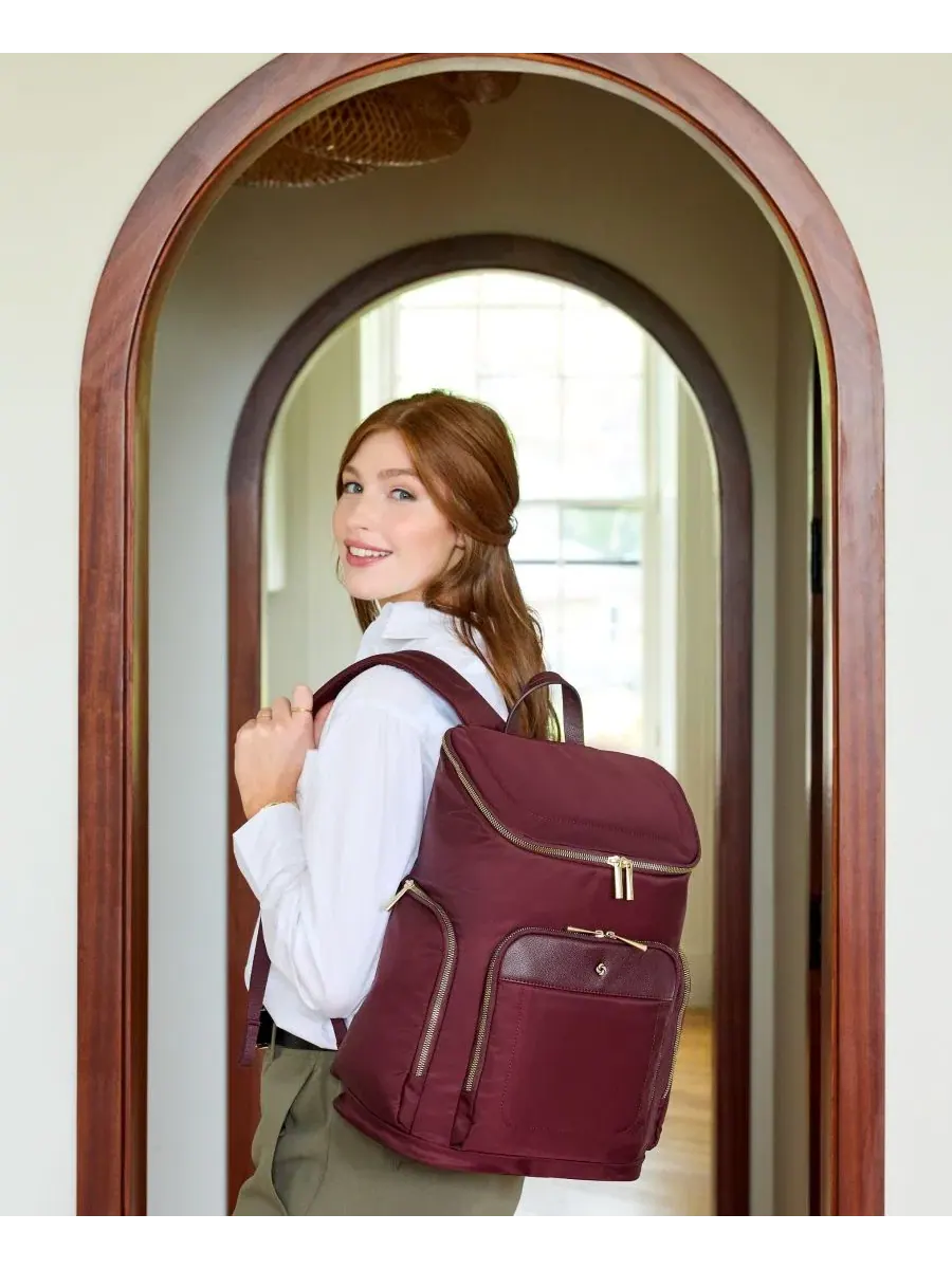 Рюкзак унисекс Samsonite Mobile Solution Deluxe 43 полиэстер — изображение 15 из 15, фиолетовый