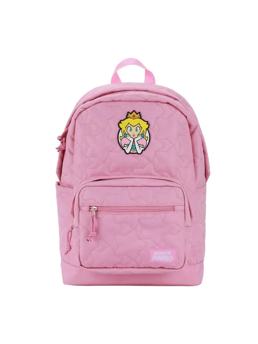 Рюкзак с принтом Princess Peach, 17 дюймов SUPER MARIO — розовый