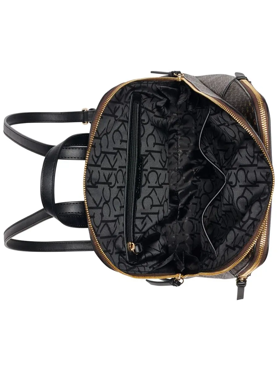 Рюкзак с множеством карманов Classic Sylvie Multi-Pocket Backpack Messenger Calvin Klein — изображение 4 из 5