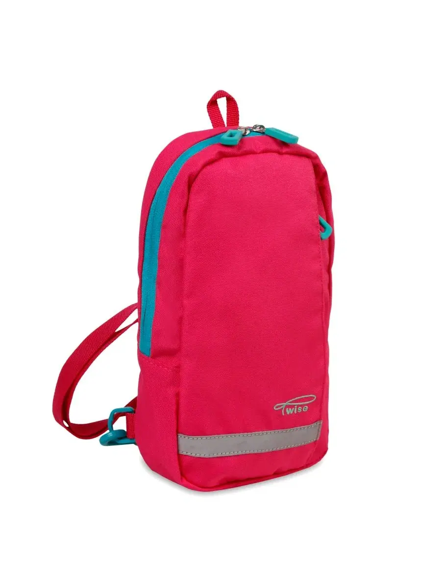 Детский спортивный слинг-рюкзак All-Set Pink J World — изображение 2 из 5, розовый