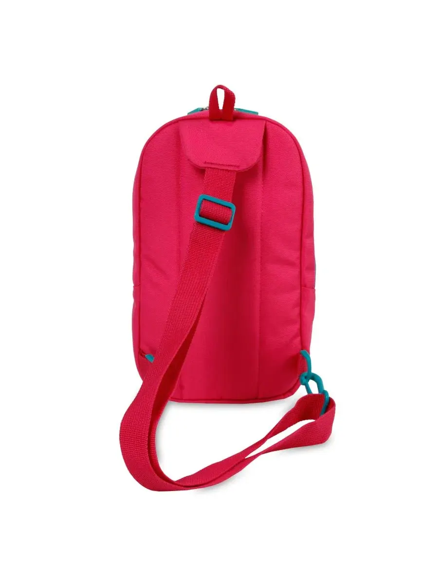 Детский спортивный слинг-рюкзак All-Set Pink J World — изображение 3 из 5, розовый
