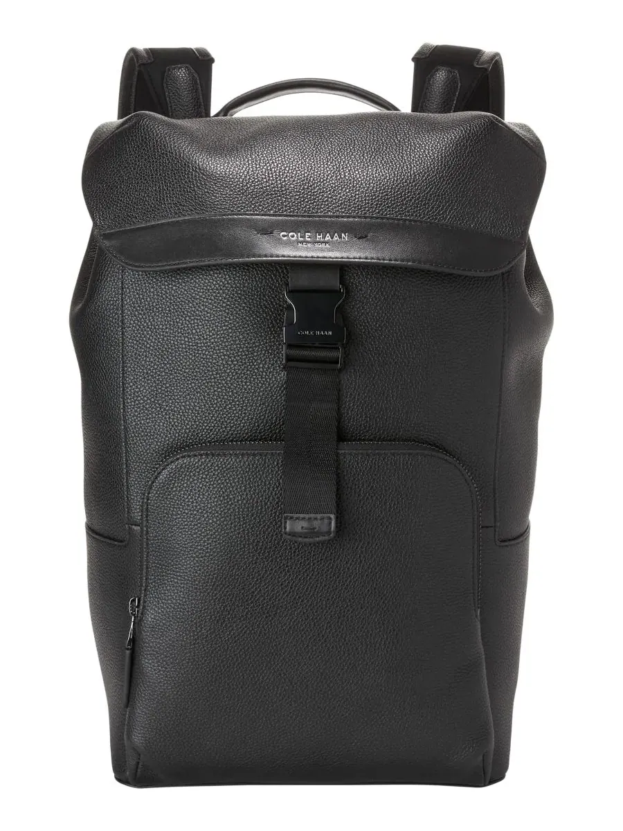 Рюкзак для ноутбука с клапаном и пряжкой, модель Damon Flap Cole Haan