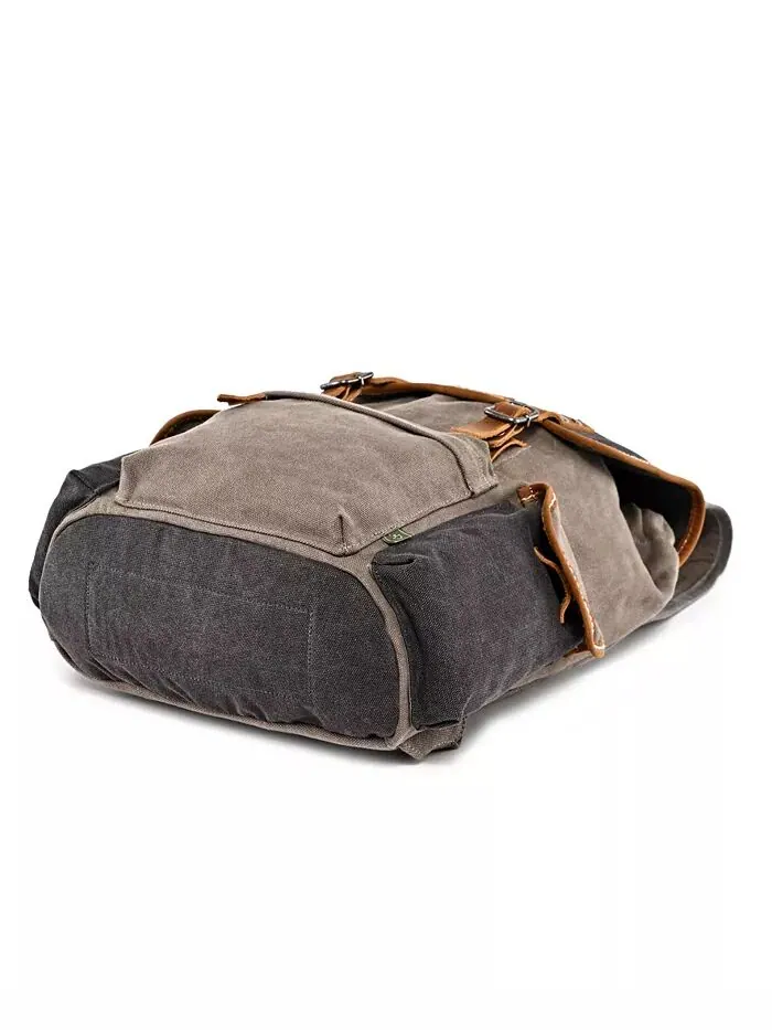 Рюкзак Mountain Wood Canvas TSD BRAND — изображение 8 из 11, серый
