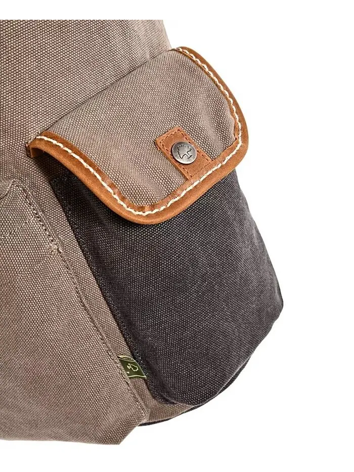 Рюкзак Mountain Wood Canvas TSD BRAND — изображение 10 из 11, серый