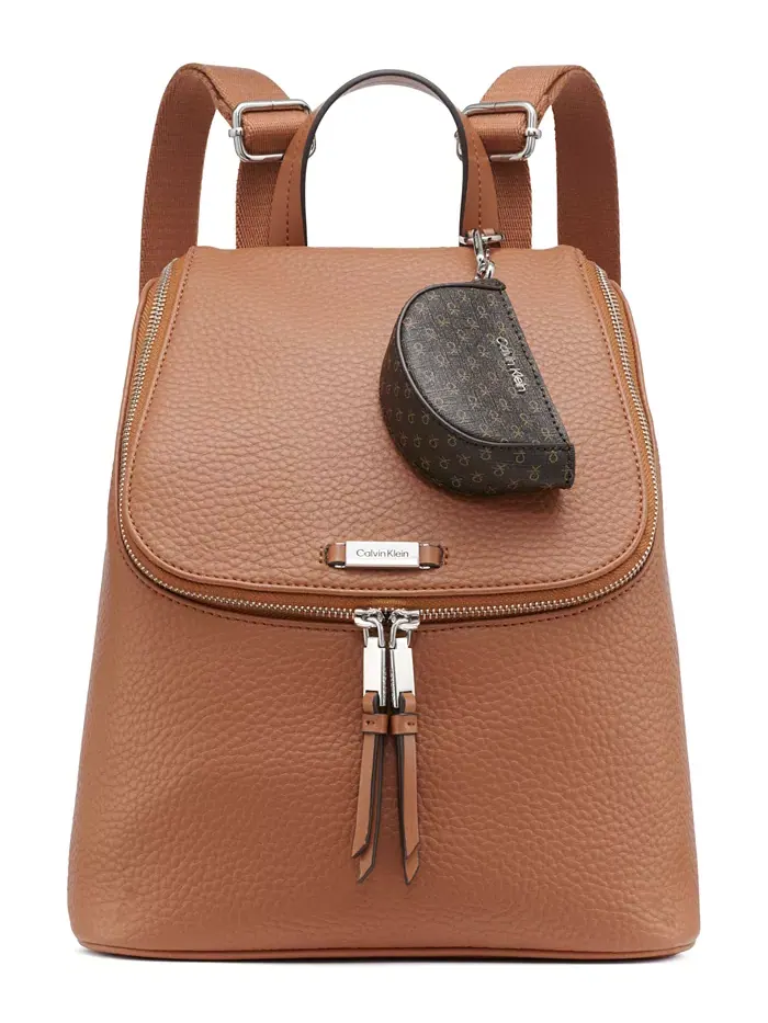 Рюкзак женский Calvin Klein Zulle Zip-Around Hang Off искусственная кожа