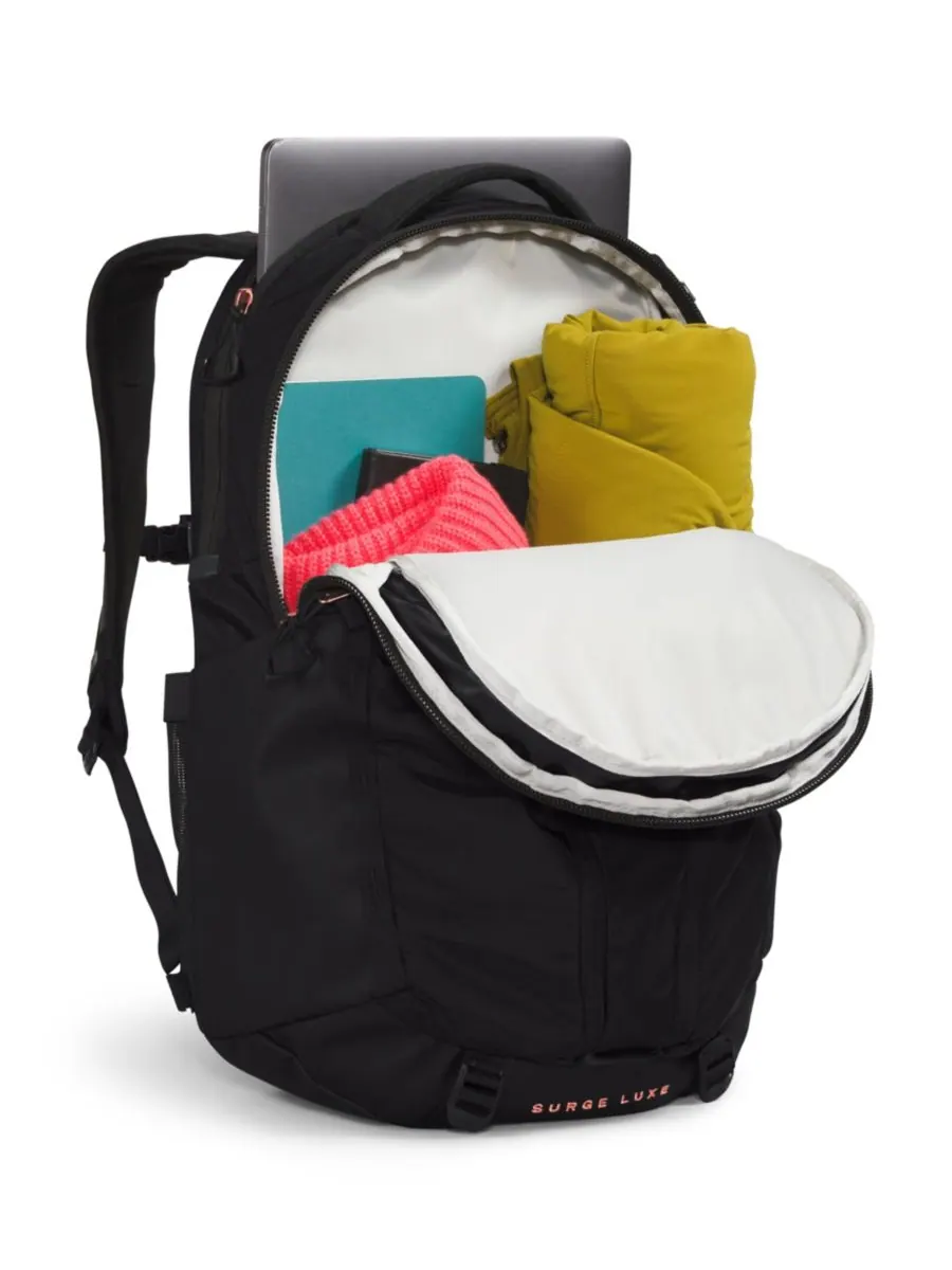 Рюкзак женский The North Face Surge Luxe нейлон — изображение 6 из 6, черный