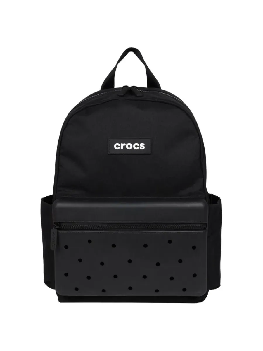 Рюкзак легкий с формованным передним карманом, модель Lightweight Backpack Crocs — изображение 1 из 10, черный