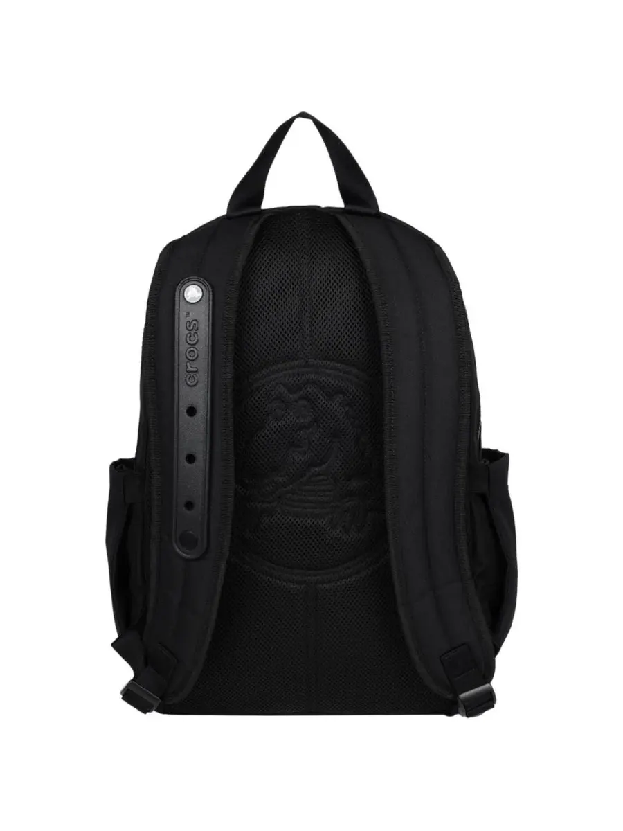 Рюкзак легкий с формованным передним карманом, модель Lightweight Backpack Crocs — изображение 5 из 10, черный