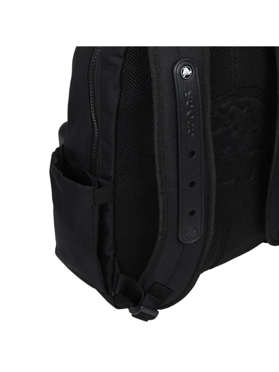 Рюкзак легкий с формованным передним карманом, модель Lightweight Backpack Crocs — изображение 8 из 10, черный
