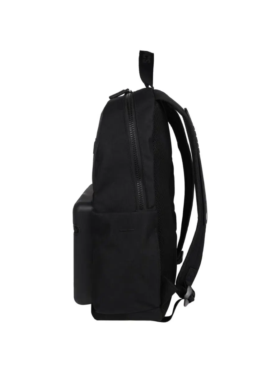 Рюкзак легкий с формованным передним карманом, модель Lightweight Backpack Crocs — изображение 10 из 10, черный