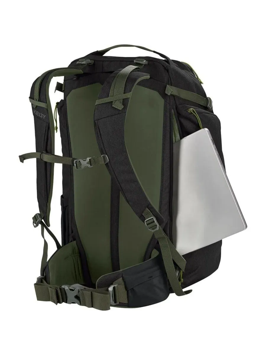 Рюкзак дорожный 50 л с U-образной молнией Redwing Traveler Kelty — изображение 3 из 8, черный