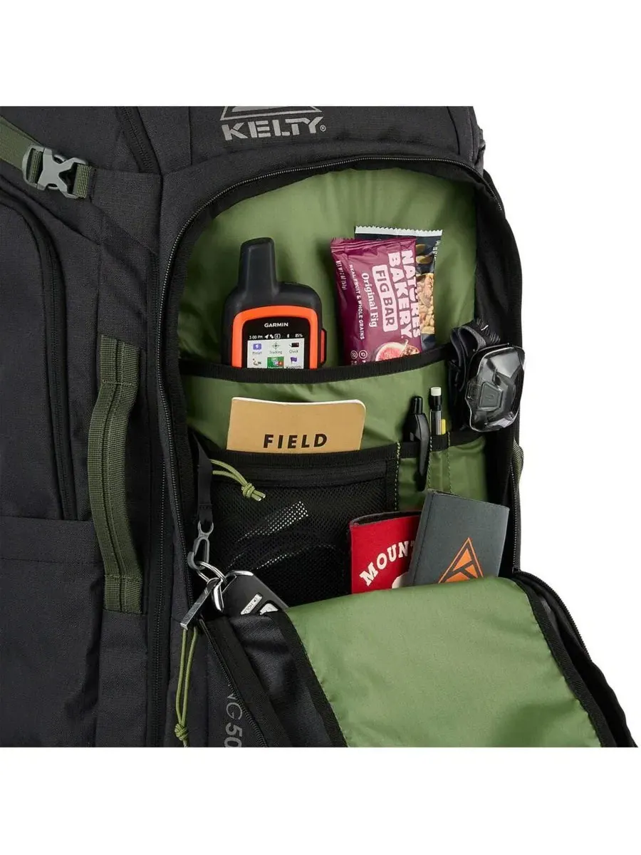 Рюкзак дорожный 50 л с U-образной молнией Redwing Traveler Kelty — изображение 7 из 8, черный