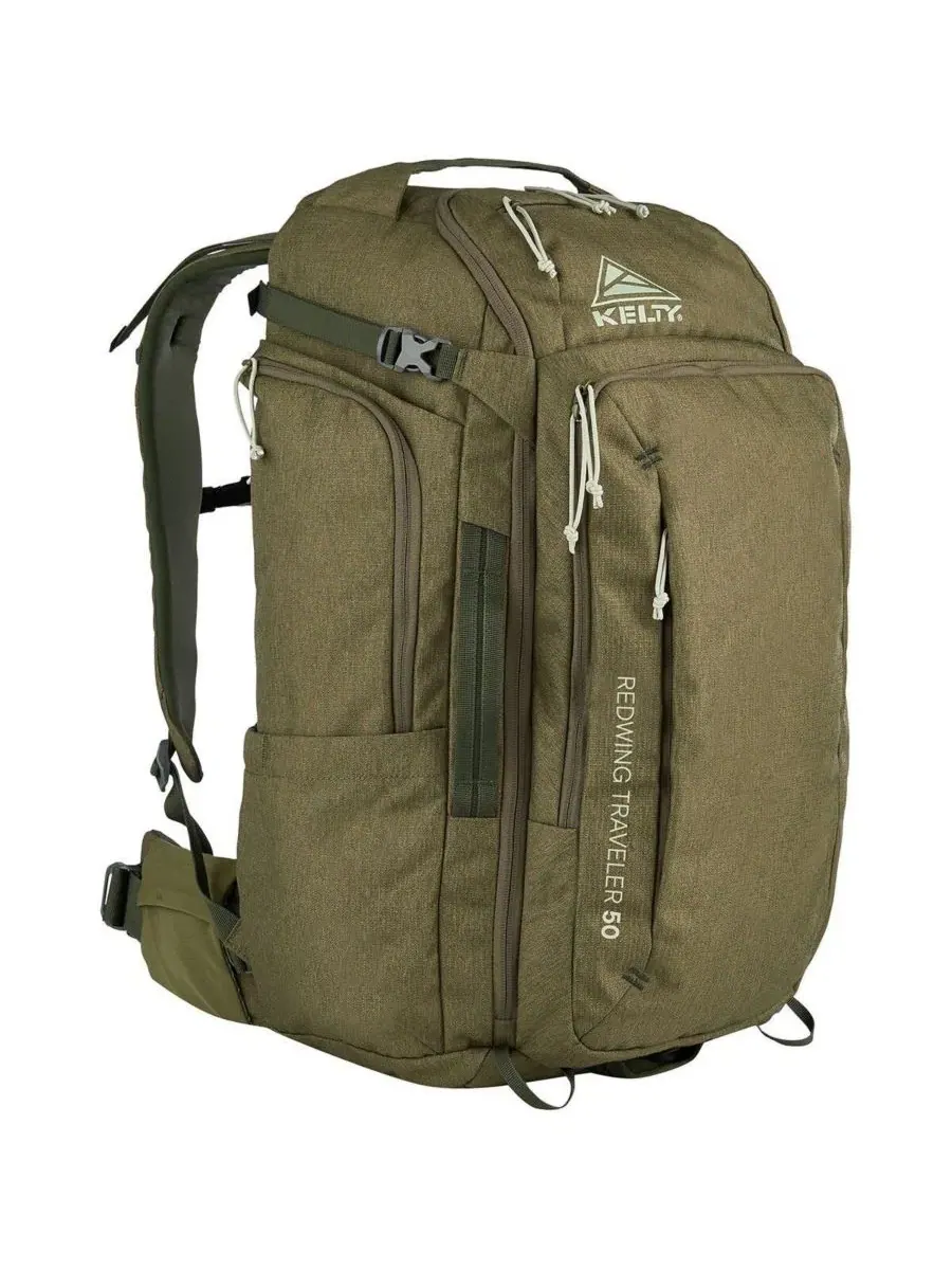 Рюкзак 50 л с гибридной U-молнией Redwing Traveler Kelty — зеленый