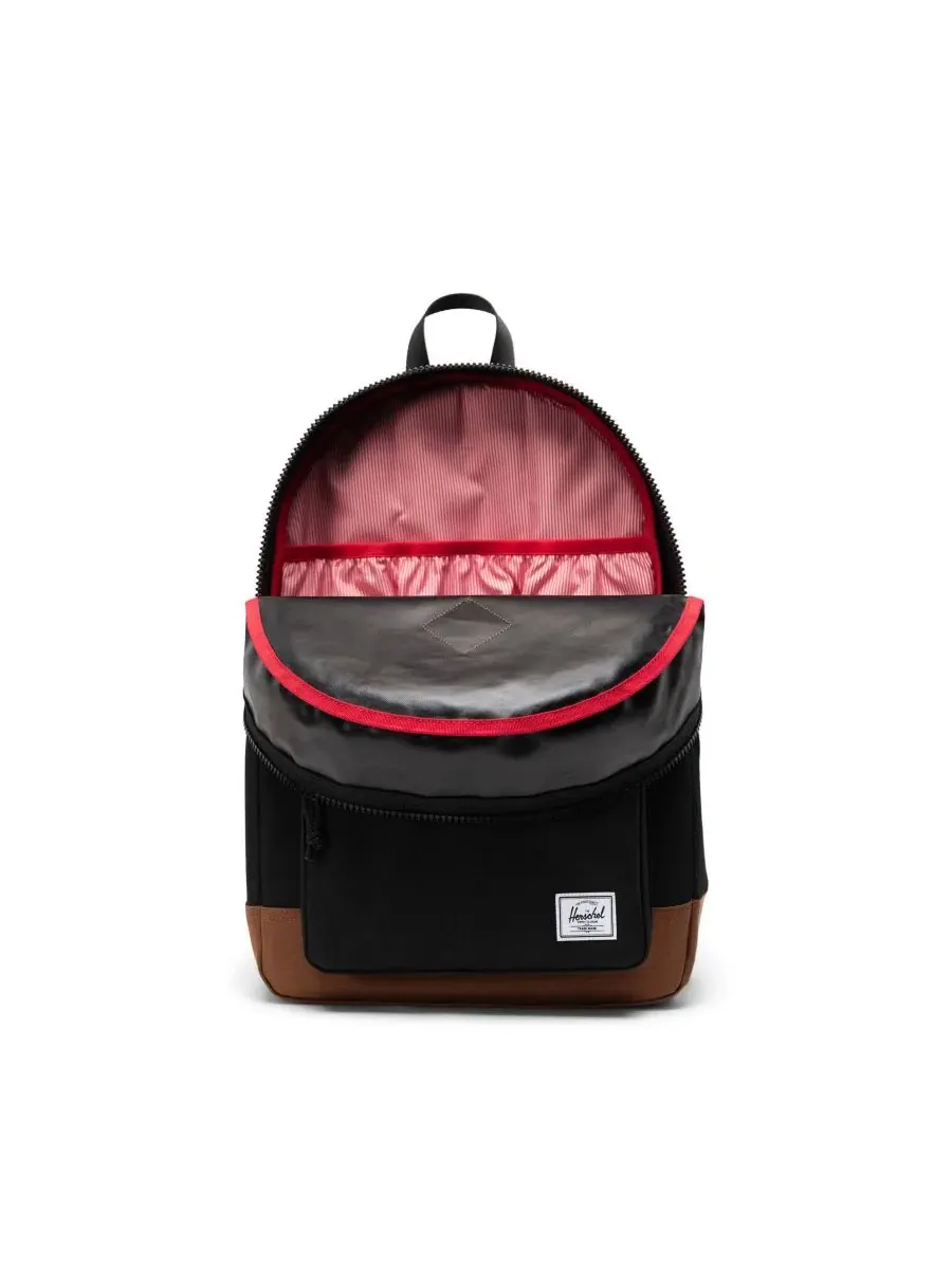 Рюкзак 43 см с принтом Herschel Supply — изображение 2 из 4, черный коричневый